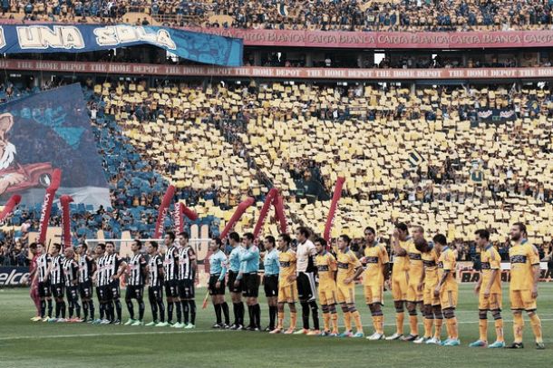 El Volcán, estadio de Tigres, contemplando los momentos previos a la batalla por la supremacía del norte.