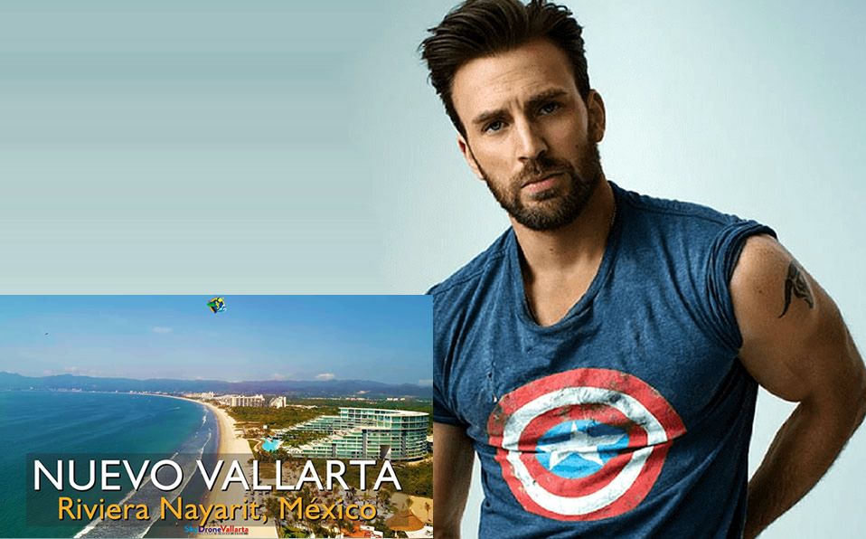 Chris Evans graba una serie producida por Apple TV+ en Nuevo Vallarta.