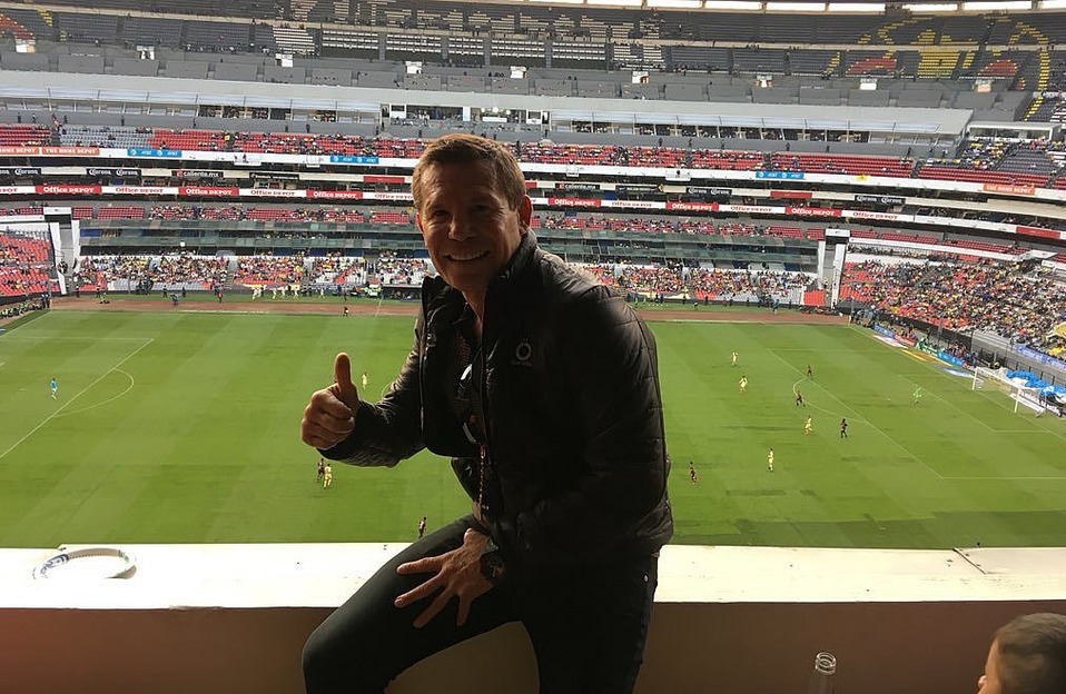 Chávez es un fiel aficionado de las Águilas. (Foto: @Jcchavez115)