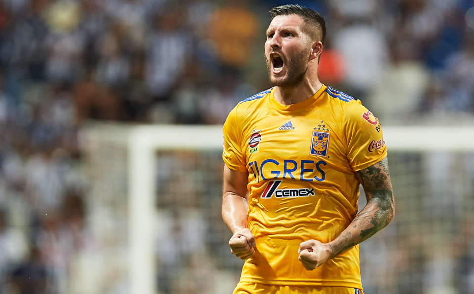 Gignac llegó a 109 goles en la historia de Tigres como máximo anotador. (Foto: Mexsport)
