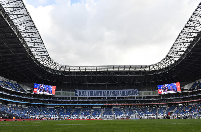 Tras el Clásico Regio 123, el césped del Gigante de Acero empezó a retirarse. Foto: Imago7