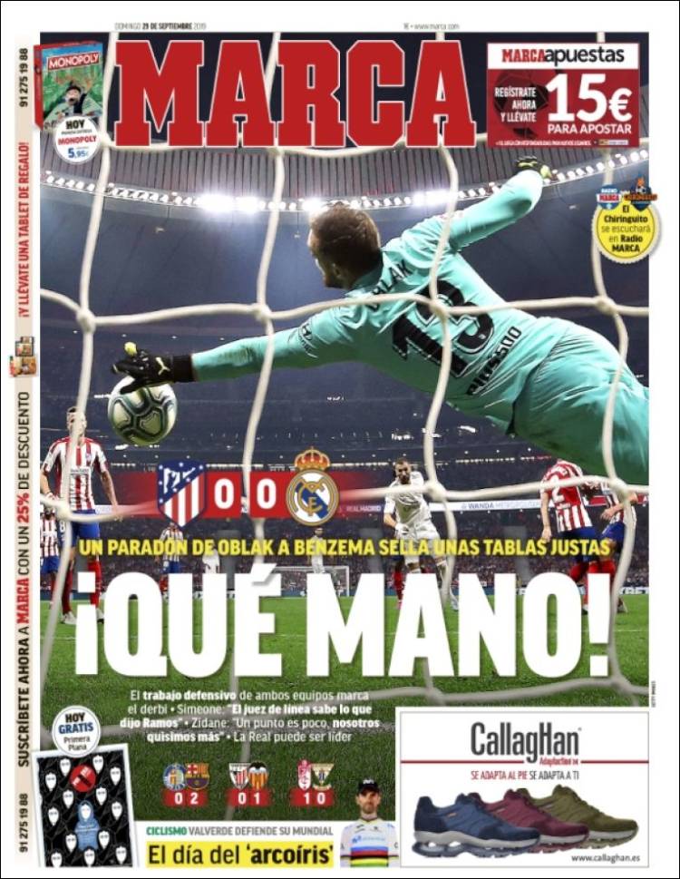Las portadas de los diarios deportivos del mundo.
