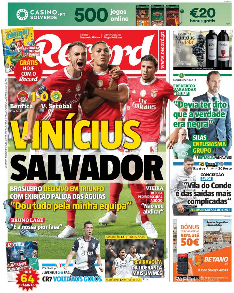 Las portadas de los diarios deportivos del mundo.