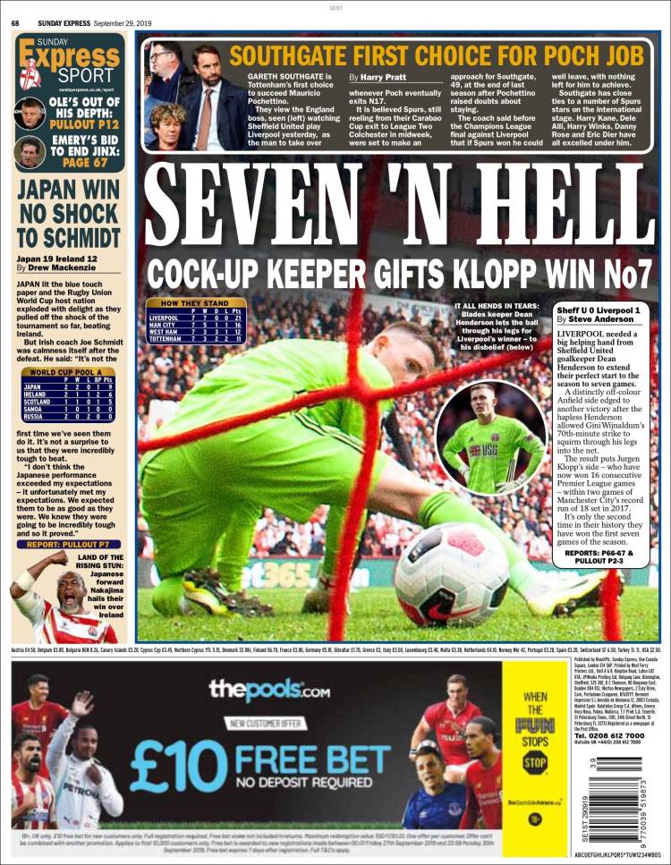 Las portadas de los diarios deportivos del mundo.