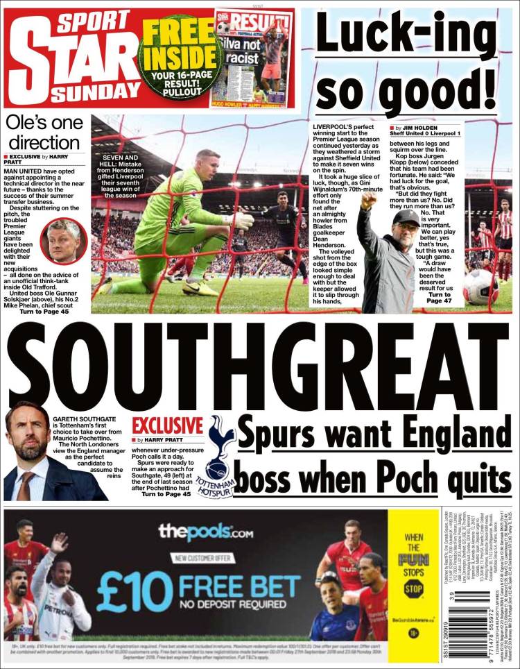 Las portadas de los diarios deportivos del mundo.