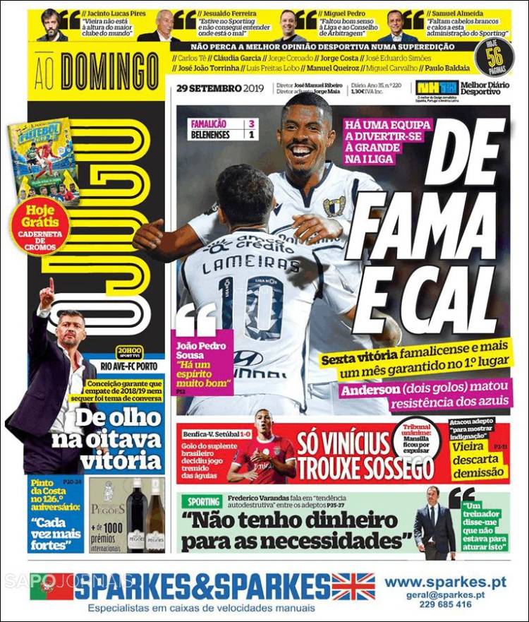 Las portadas de los diarios deportivos del mundo.