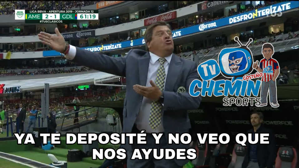 El MVP del Clásico para el América fue el árbitro... ¡Qué raro!