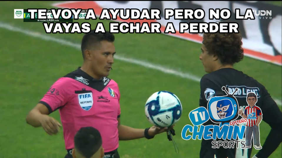 El MVP del Clásico para el América fue el árbitro... ¡Qué raro!