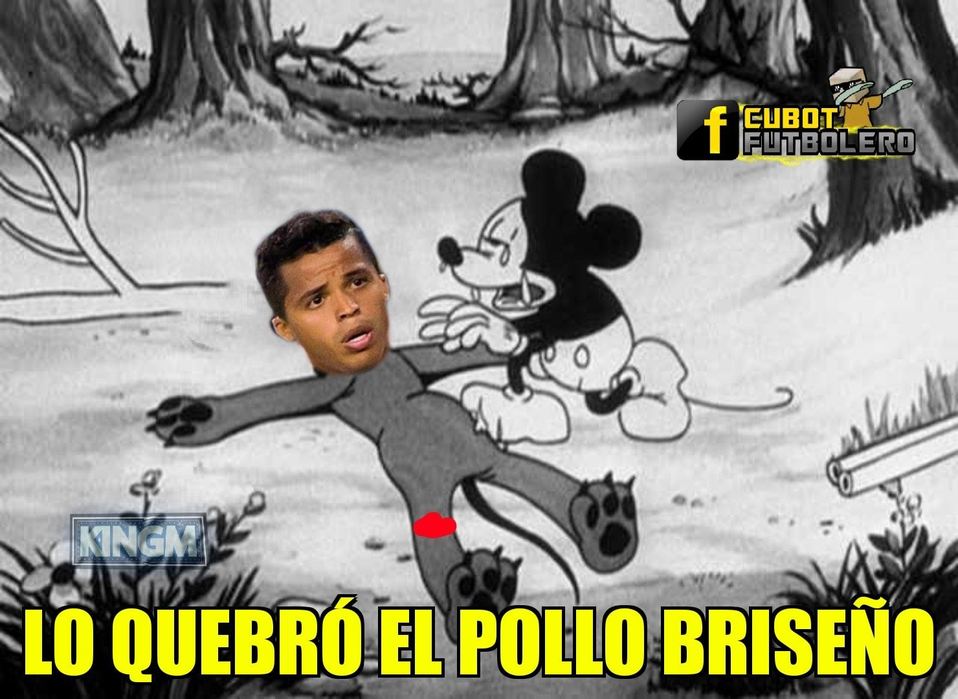 De Pollo a Carnicero, los memes acaban con Briseño por el "crimen" contra Giovani.