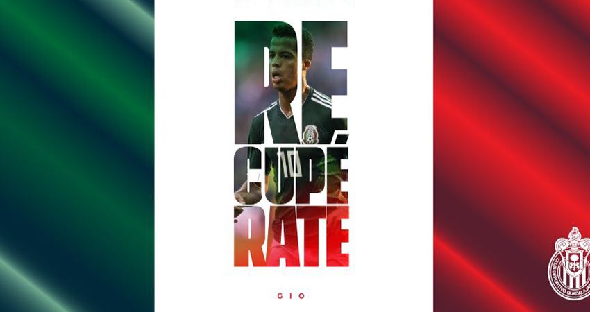 Recupérate, Gio: el mensaje de Chivas a Dos Santos
