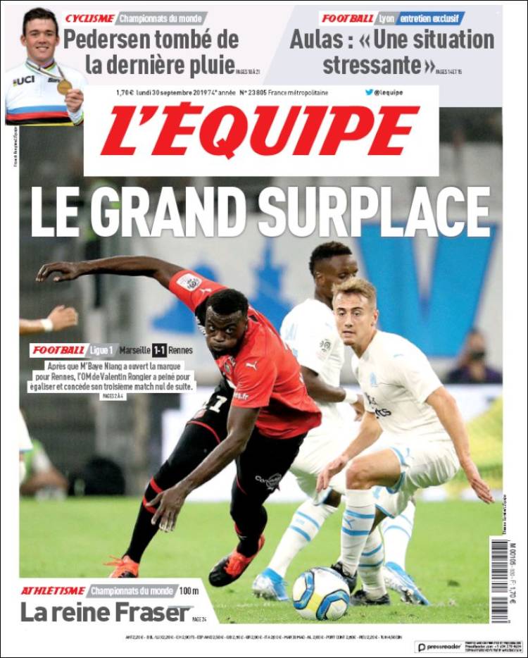 Las mejores portadas deportivas.