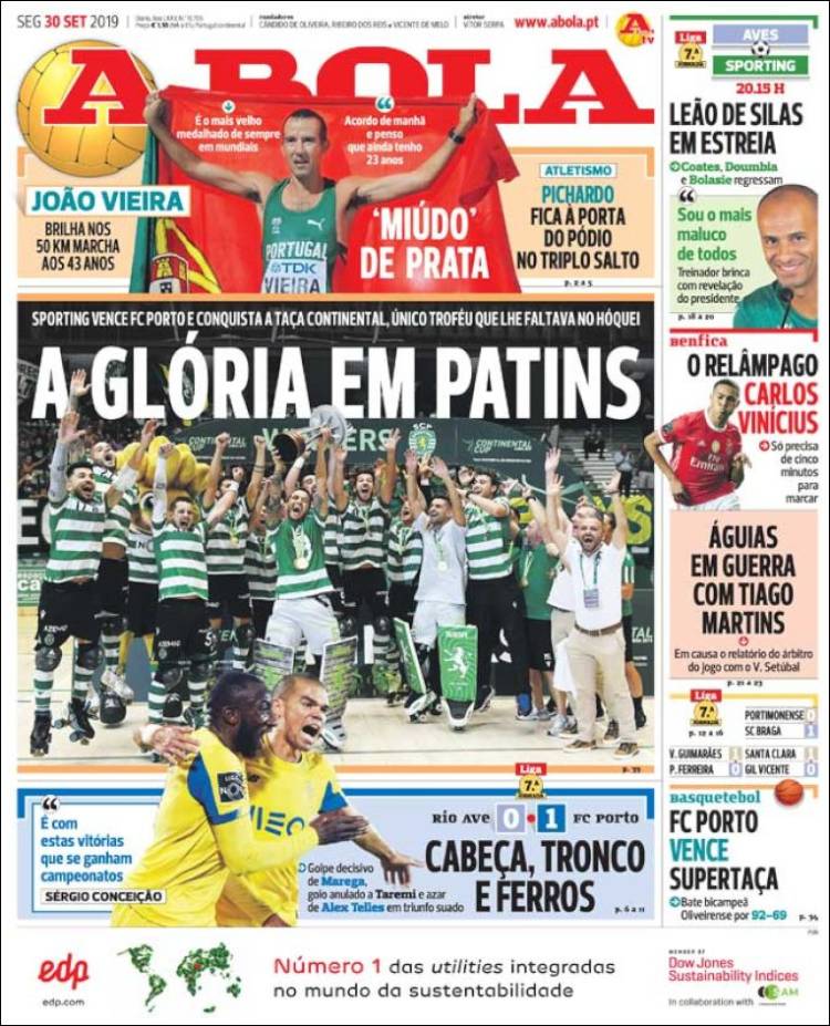 Las mejores portadas deportivas.