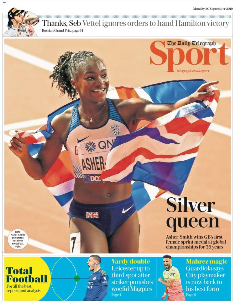 Las mejores portadas deportivas.