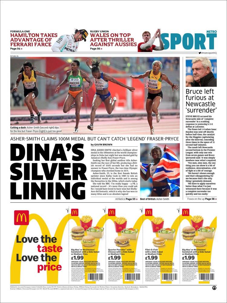 Las mejores portadas deportivas.