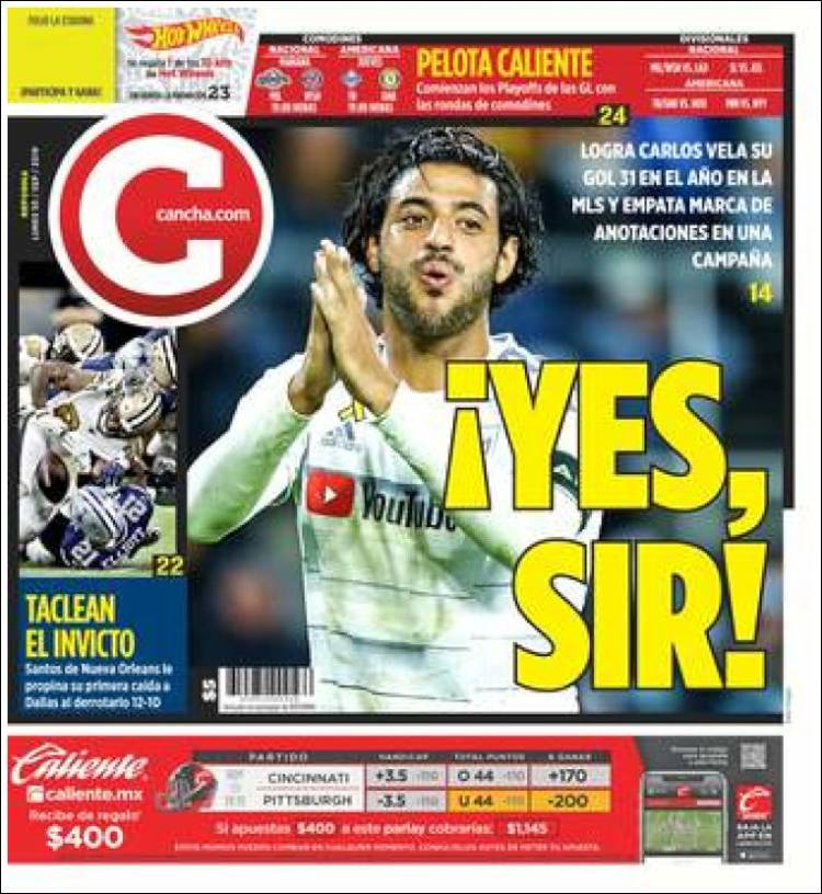 Las mejores portadas deportivas.