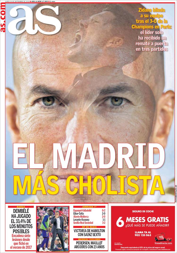 Las mejores portadas deportivas.