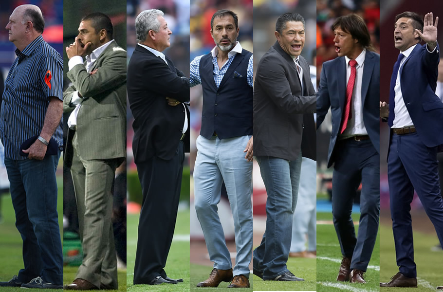 Los siete campeones que no llegaron al Mundial. (Fotos: Mexsport)