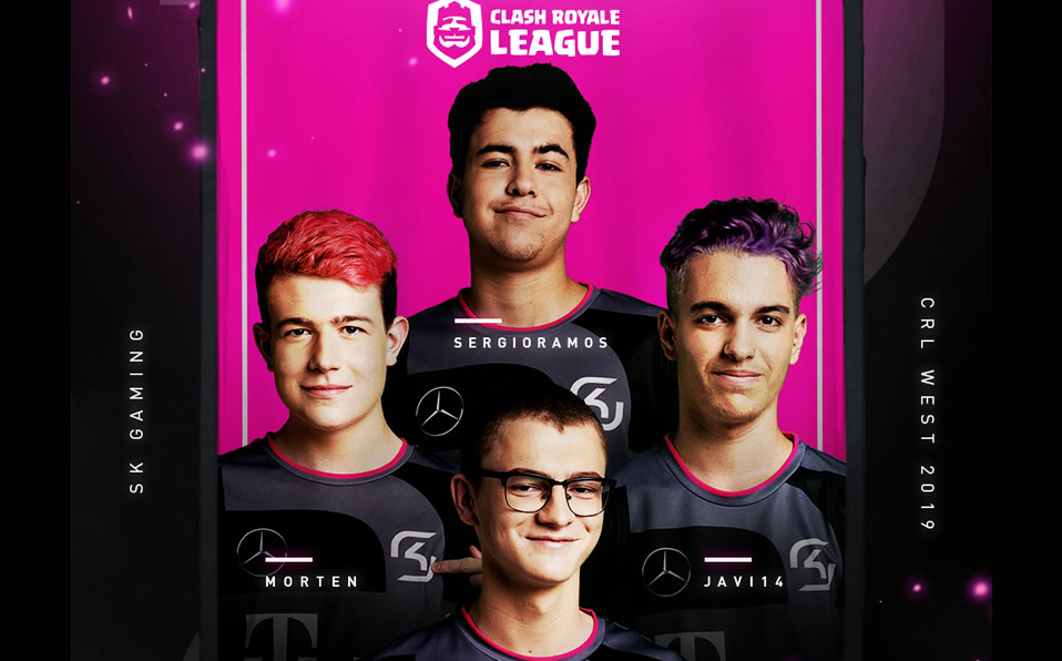 SK Gaming está conformado por dos alemanes, un español y un mexicano. (CR League)