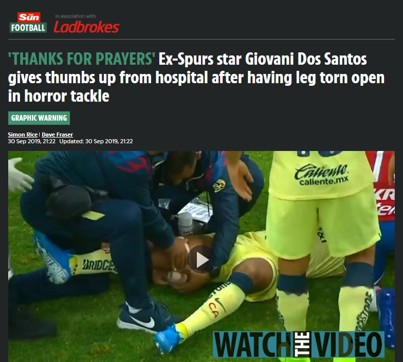 The Sun le ha dado seguimiento estos días al avance de la recuperación del mexicano