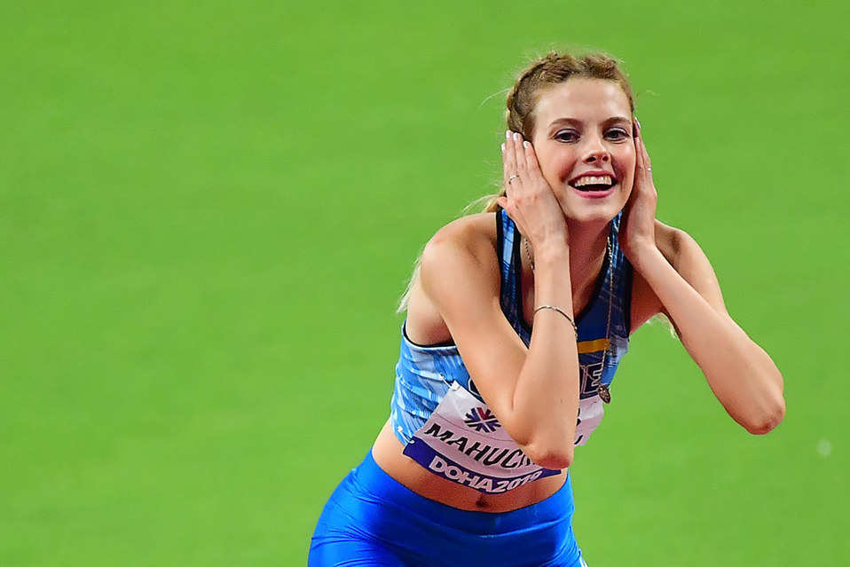 El deporte y la belleza no están peleados en el Mundial. (AFP)