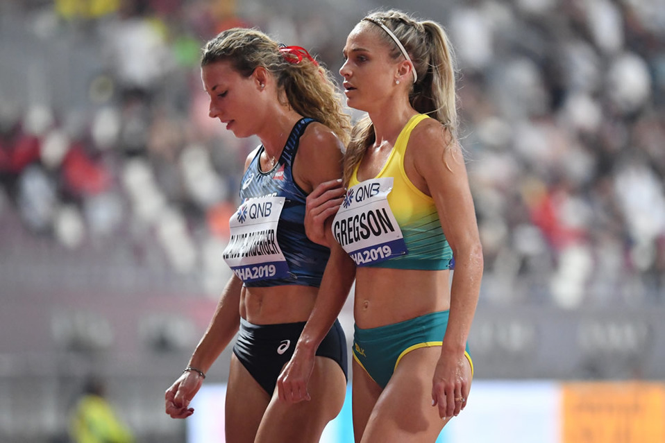 El deporte y la belleza no están peleados en el Mundial. (AFP)