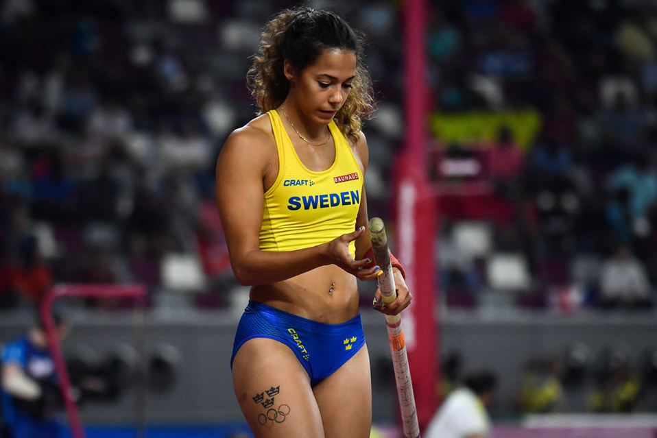 El deporte y la belleza no están peleados en el Mundial. (AFP)