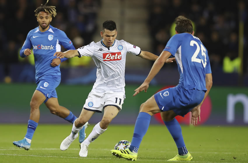 Chucky Lozano jugó todo el partido, pero no pudo contribuir. Foto: AP