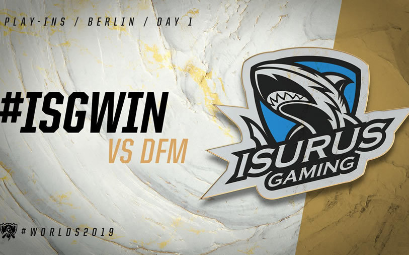 Isurus con complicado inicio en League of Legends World Championship