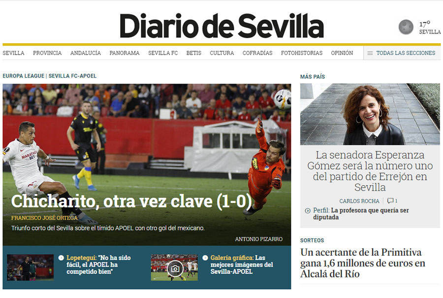 Chicharito: Portadas de España alaban a Javier Hernández por su gol
