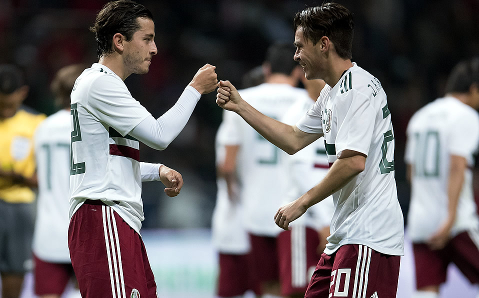 Jesús Angulo anotó uno de los dos goles de México contra Trinidad. (Mexsport)