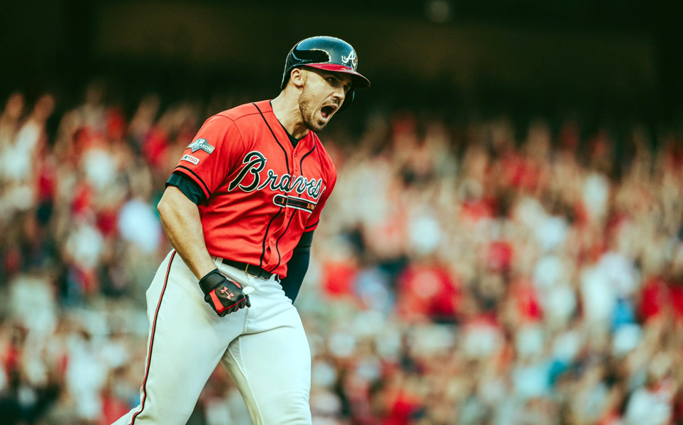 El diestro tuvo una salida que ningún pitcher de los Braves había tenido desde hace casi 20 años. (Foto: @Braves)