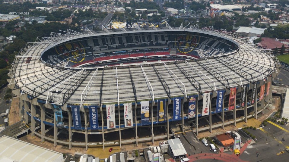 Estadio Azteca, sede del Clásico Joven de esta Jornada 13 de la Liga MX. (Foto: Getty)