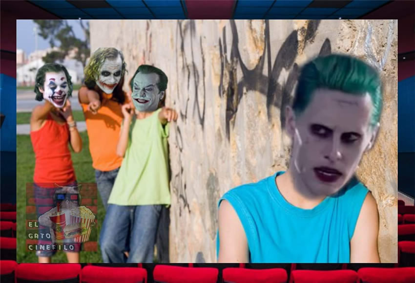 El Joker ha desatado memes, especialmente por el título de El Bromas, que supuestamente le dan en España