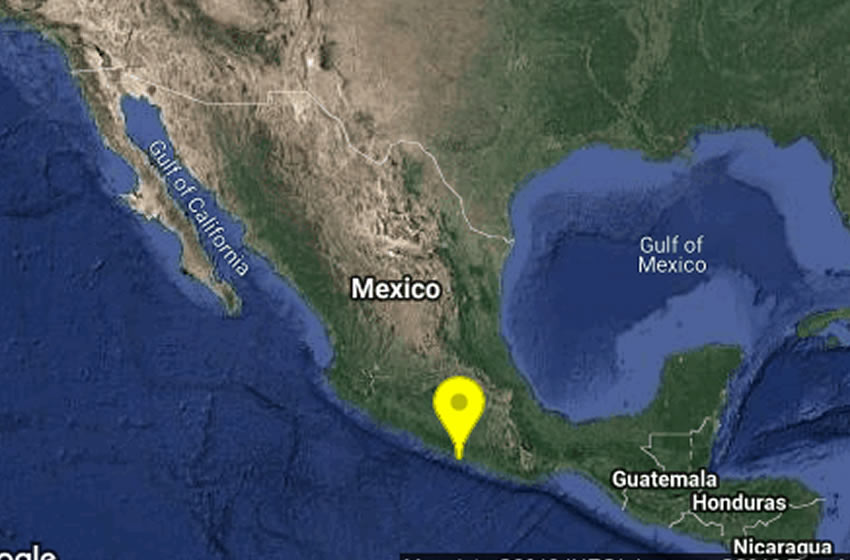 El sismo se registró en Guerrero. Foto: @SismologicoMX