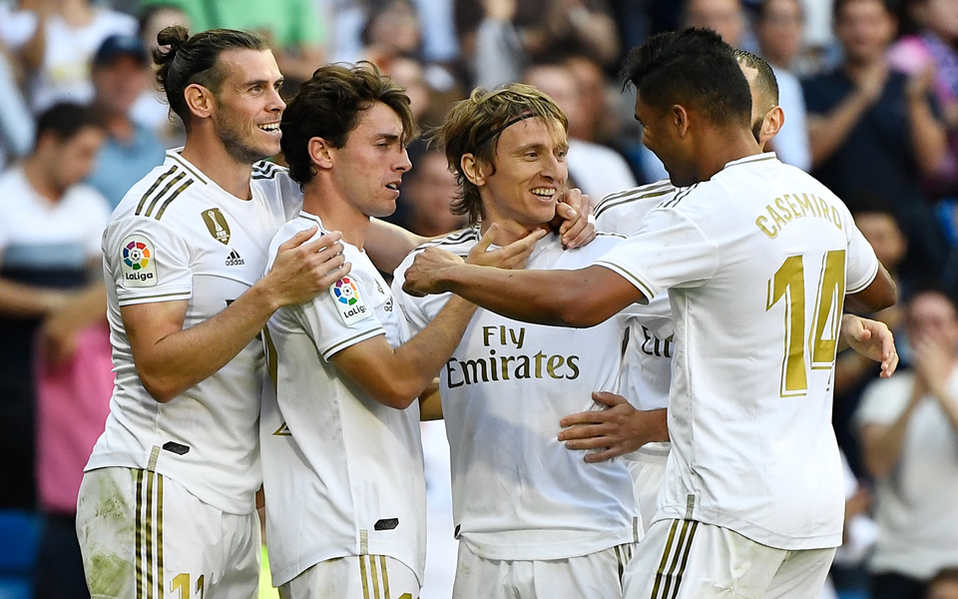 Los merengues supieron vencer a un rocoso Granada (AFP)