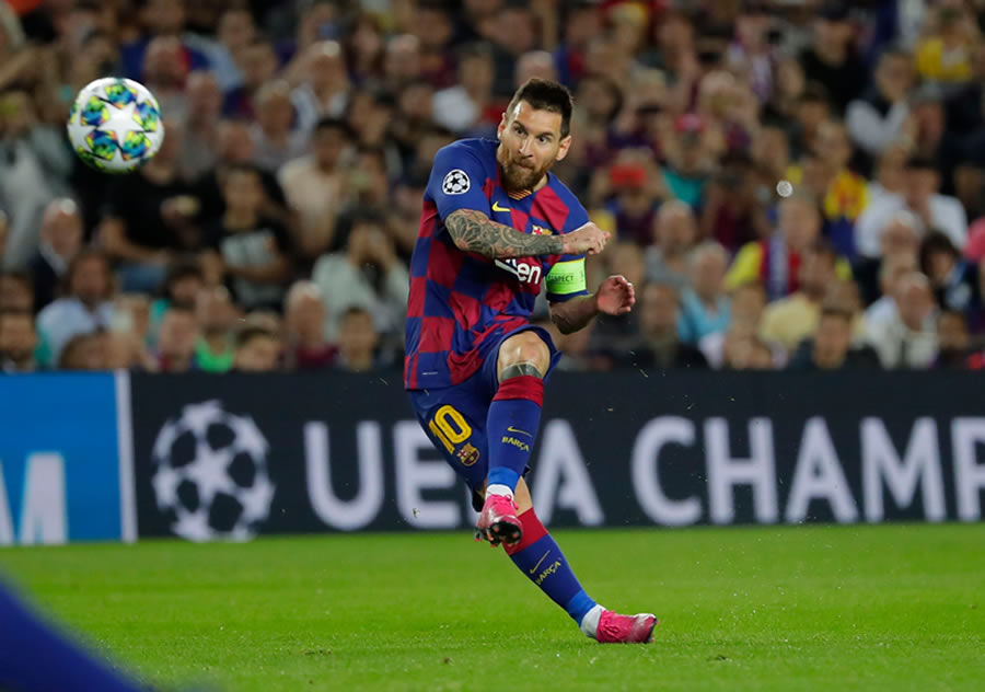 Messi no ha marcado ninguna anotación en la presente temporada de la Liga de España. FOTO: AP