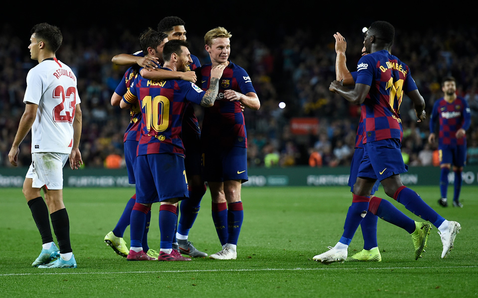 Barcelona liquidó en acciones puntuales (AFP)