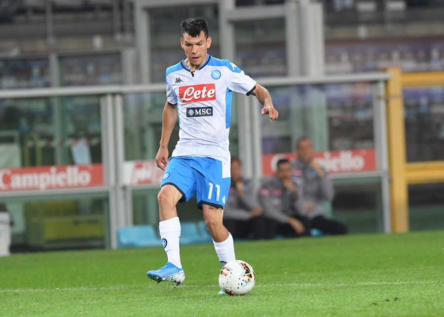 Lozano jugó 61 minutos ante Torino. (Foto: @sscnapoliES)