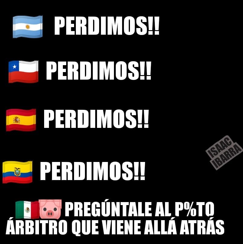 El Piojo Herrera, como siempre, le echó la culpa a los árbitros.