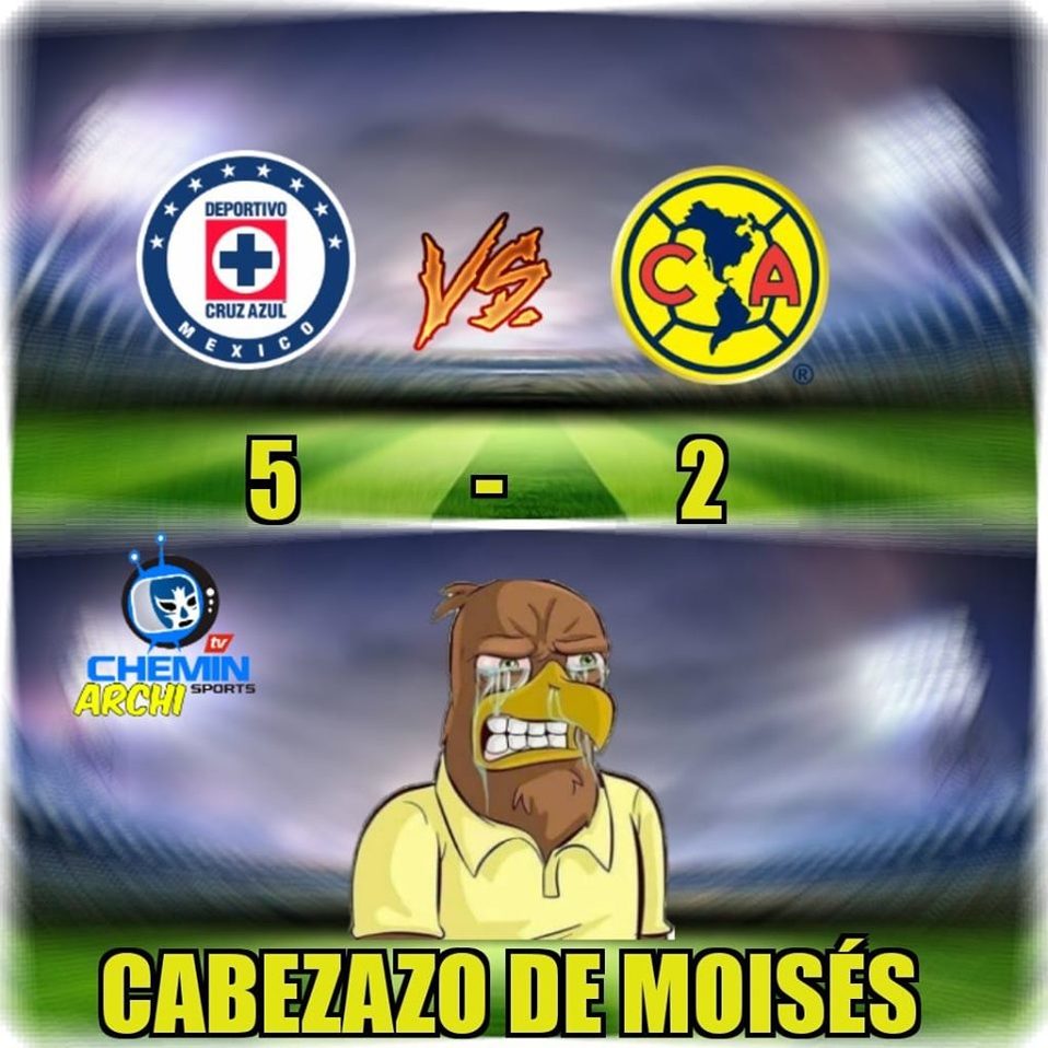 ¡Déjenlo, ya está muerto! La Máquina atropelló y descuartizó al América hasta en los memes.