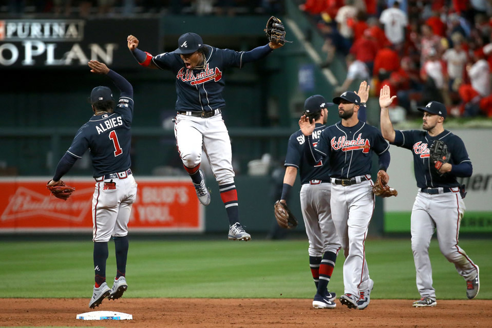 MLB: CARDINALS 1-3 BRAVES: Serie Divisional Liga Nacional, juego 3