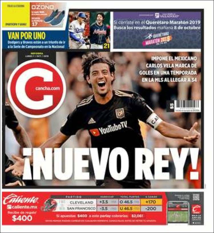 Las mejores portadas deportivas.