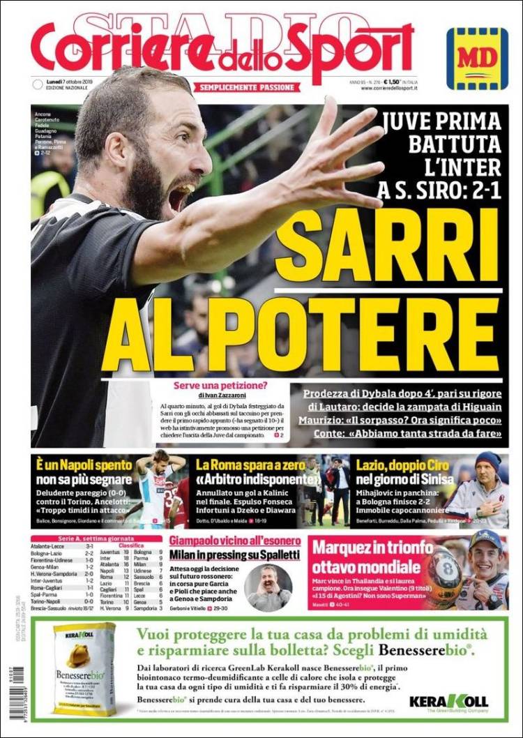 Las mejores portadas deportivas.
