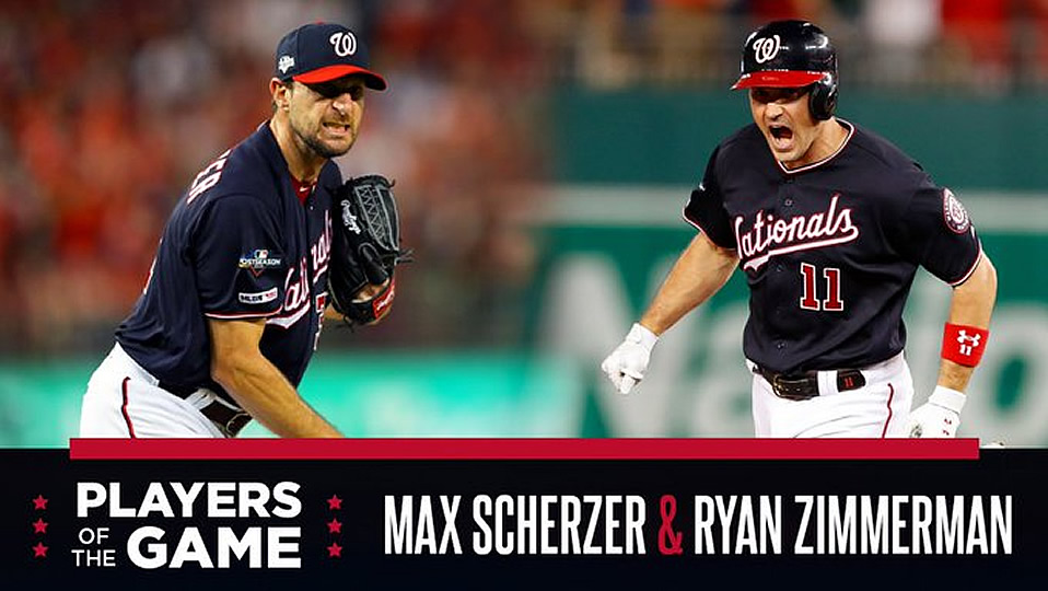 Nationals forza un quinto juego; Max Scherzer se luce para vencer a LA