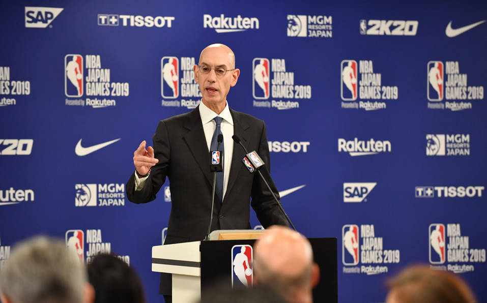 Adam Silver. (Foto: AFP)