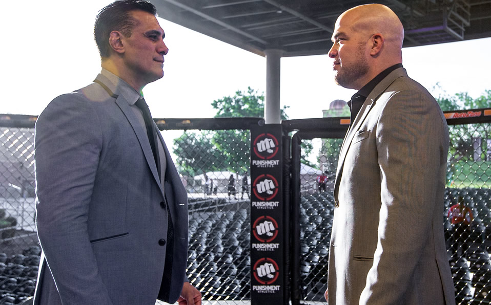 Alberto del Río es excampeón de WWE, Tito Ortiz es Salón de la Fama de UFC. (Combate Américas)