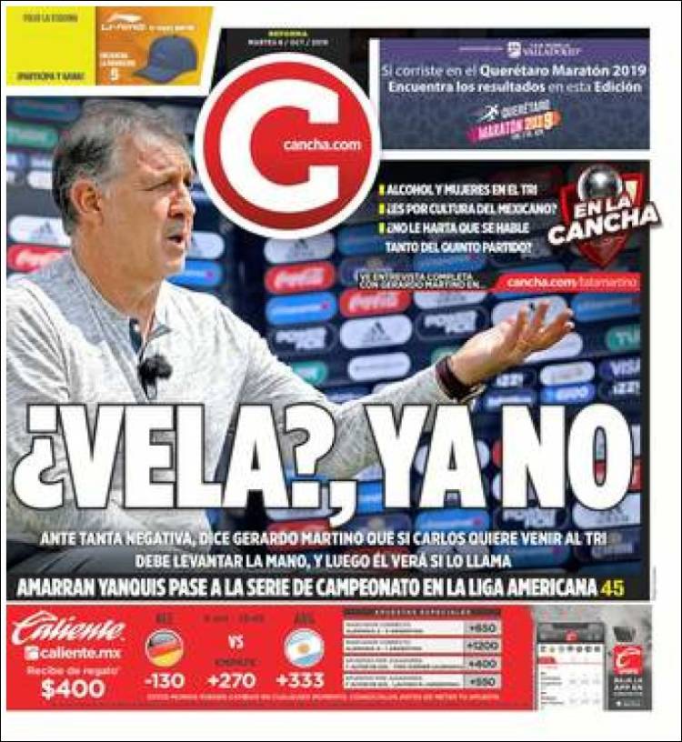 No te pierdas la información deportiva más destacada al rededor del mundo