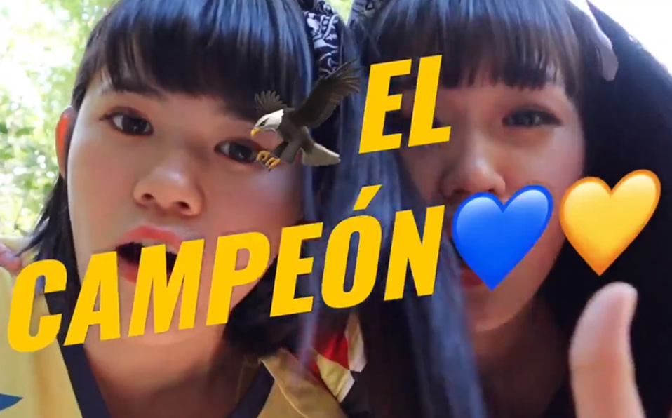 Reverbee es el nombre del dueto que cantó el himno del América en Twitter. (@Reverbee_mh)
