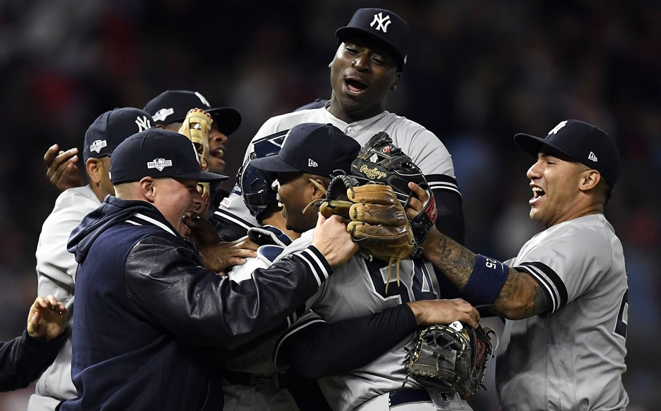 Los Yankees anotaron 23 carreras y a cambio recibieron 7 para completar la barrida. (Foto: @Starting9)