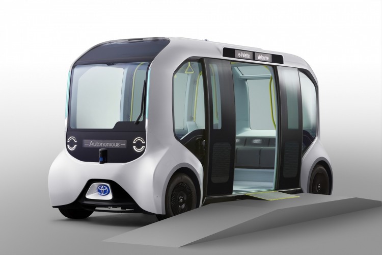 Conoce a detalle el e-Palette versión Tokio 2020, el auto de los atletas